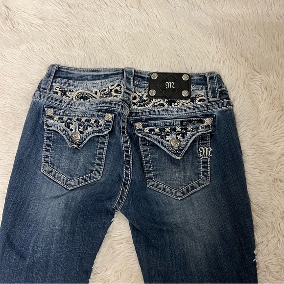 Miss me sz 28 blue jeans - Picture 4 of 5